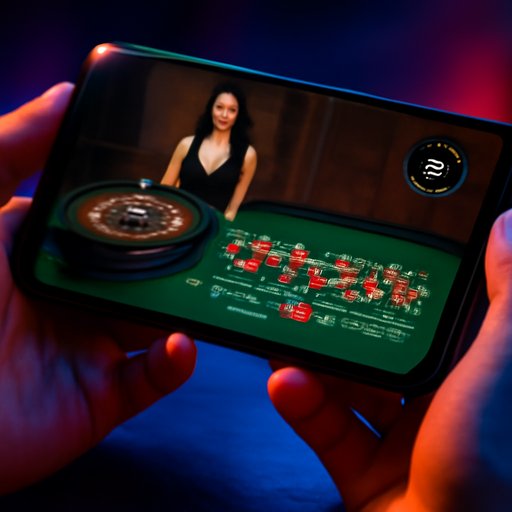kg99 roulette table with dealer camera